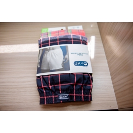 Woven boxer shorts-Jockey